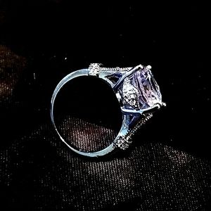 Sterling Silver Solitaire Ring